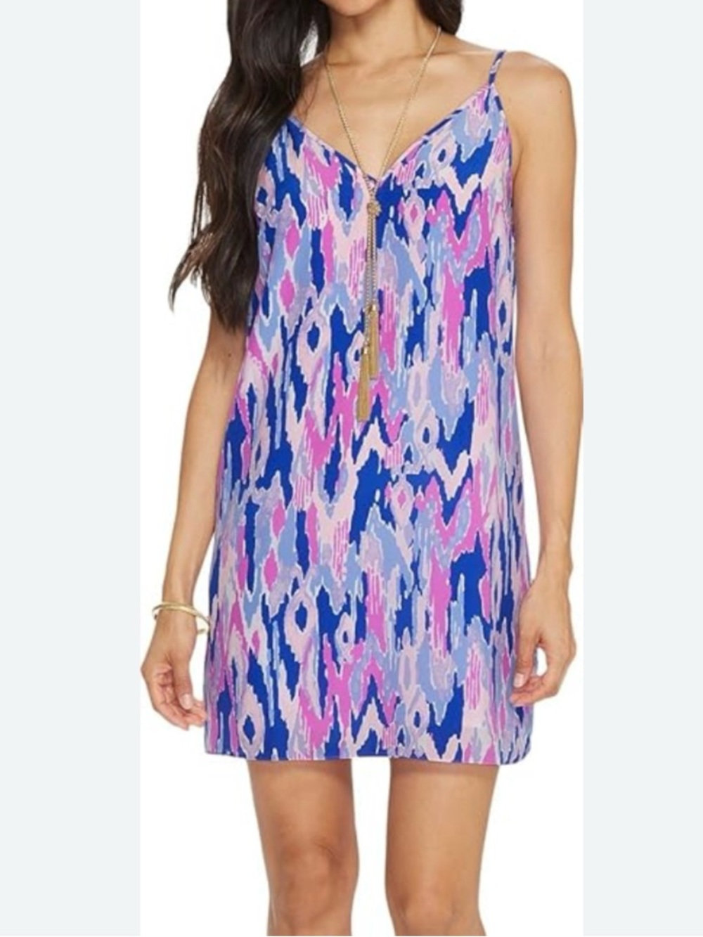 Lilly Pulitzer Lela silk slip dress size medium